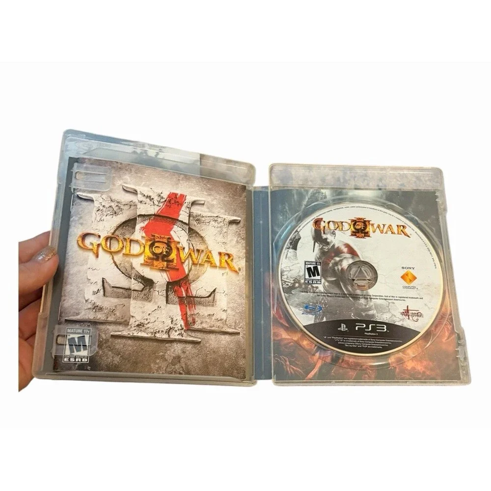 Lot 3 PS3 PlayStation 3 Games God Of War Ascension & III and Walking Dead